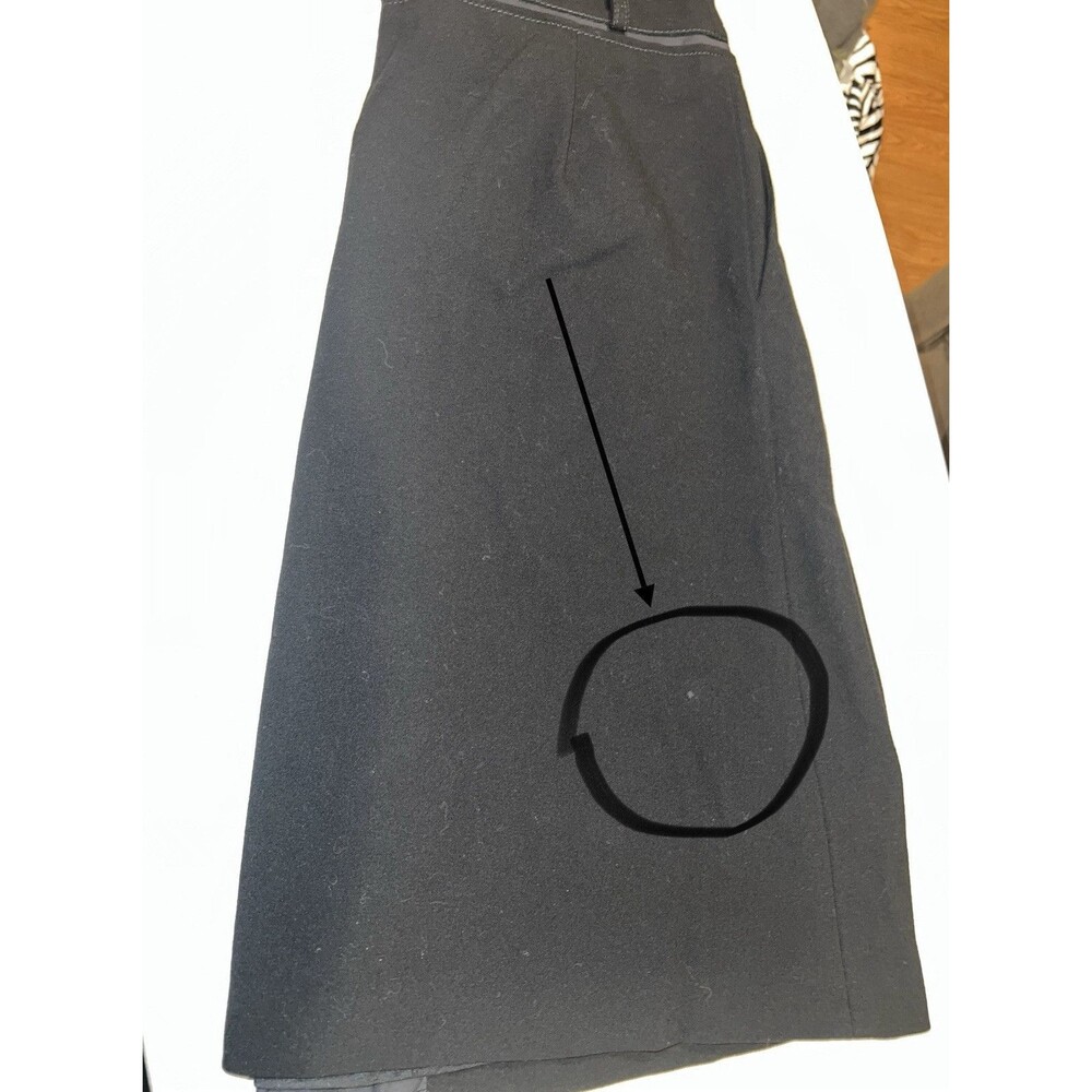 Piazza Sempione Skirt Womens 8 Italy Wool Blend capsule Career Timeless *Flaw - Picture 12 of 12